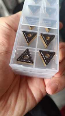 반공정 절단 삽입자 TNGM